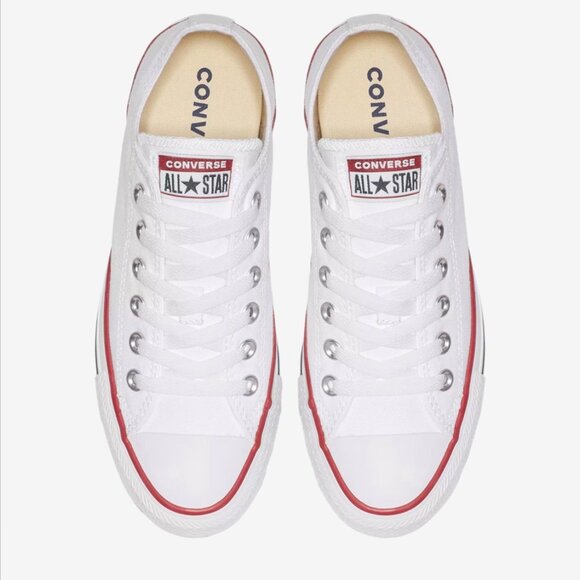 New Converse Chuck Taylor All Star Low-Top Sneakers – White - Picture 3 of 6